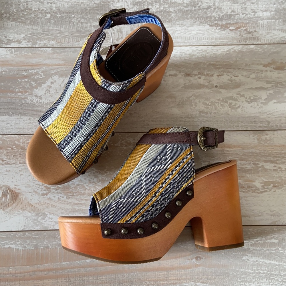 New Dingo Corona Platform boho Sandal shoes - Picture 5 of 9